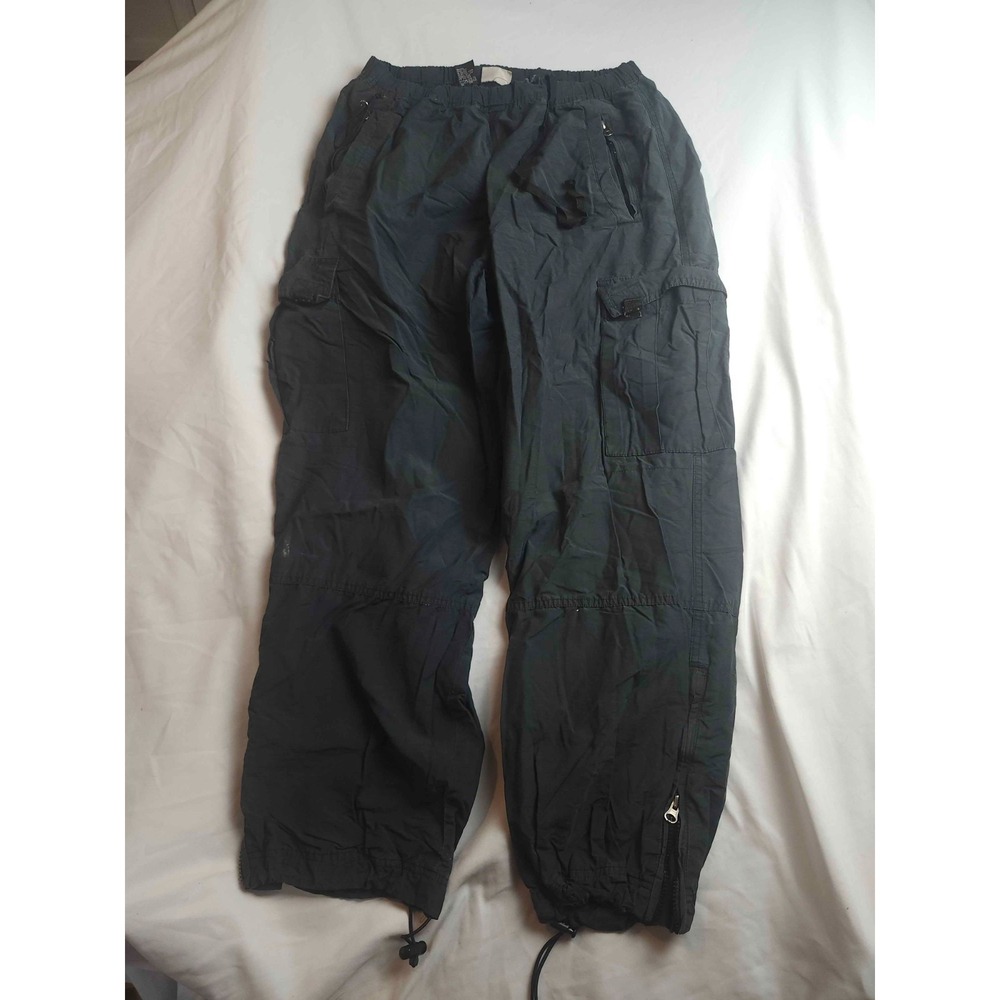 Outer Rim Pants Womens Medium Black Cargo Pockets Ankle Zip Outdoor Hiking Trail